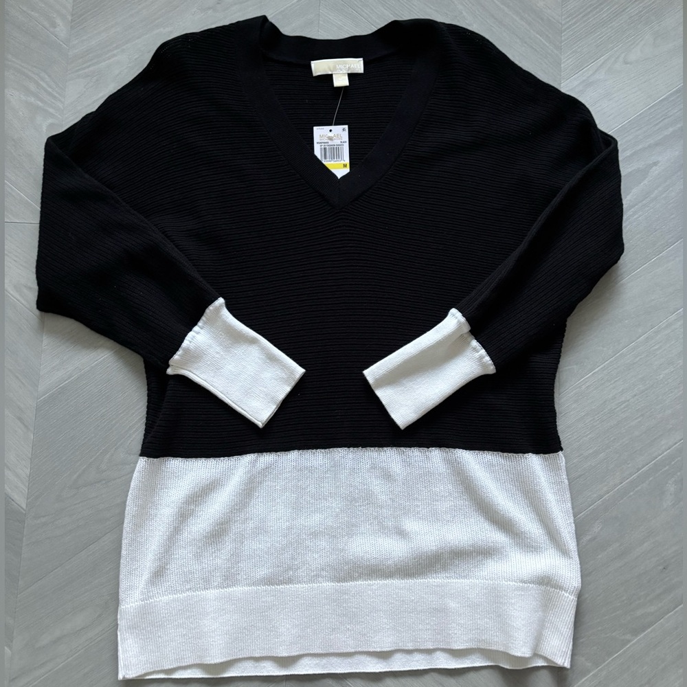 NWT Michael Kors Long Sleeve Knit Top